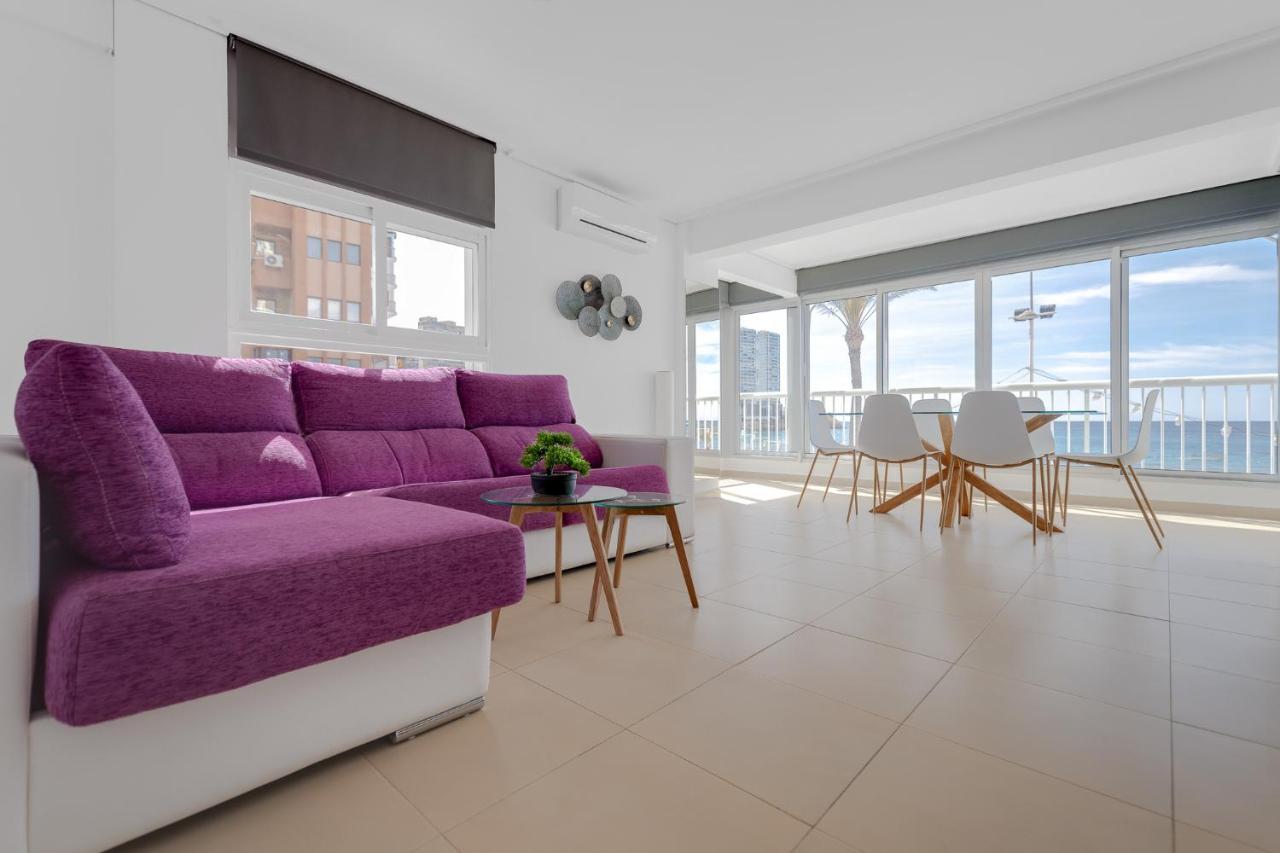 Sun Sand And Luxury Seafront Apartment Veracruz Levante Benidorm Exteriér fotografie