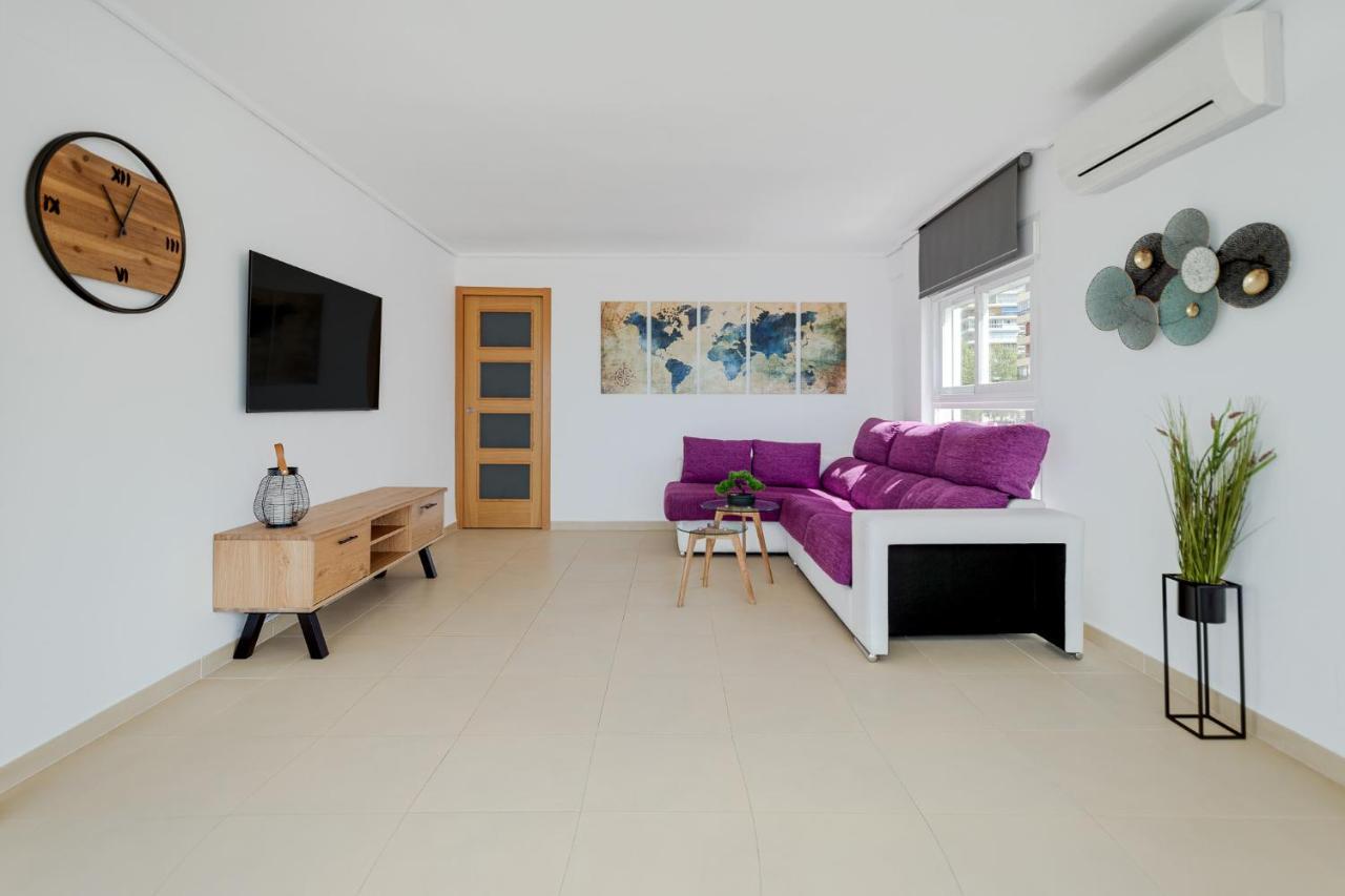 Sun Sand And Luxury Seafront Apartment Veracruz Levante Benidorm Exteriér fotografie