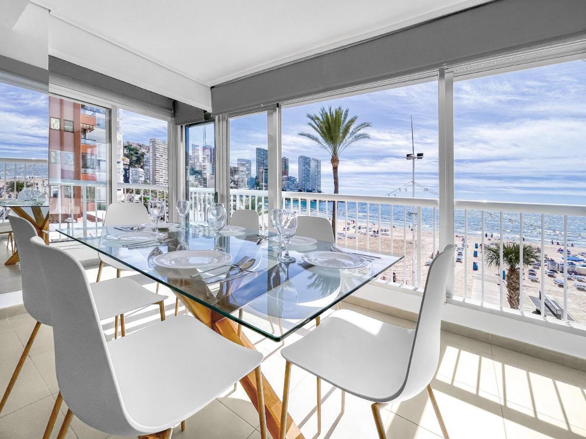 Sun Sand And Luxury Seafront Apartment Veracruz Levante Benidorm Exteriér fotografie